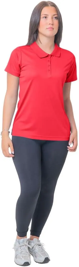 Banu Polo Shirts for Women, Dryfit Womens Polo Shirts Short Sleeve, Collared Women Polo Shirts for Work Moisture Wicking