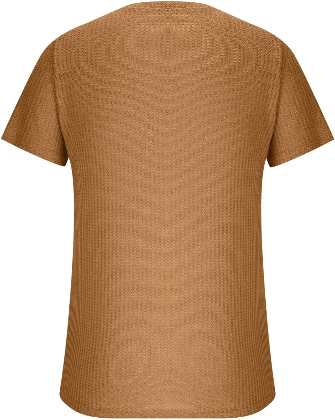 Mens Textured T-Shirts Lightweight Casual Knit Short Sleeve Crewneck Tops Summer Loose Fit Waffle Knit Pullover Tees