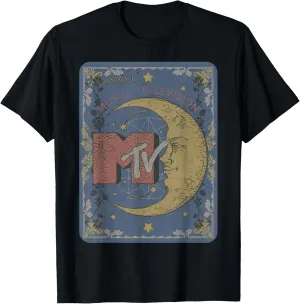 MTV Music Television Crescent Moon Tarot Card T-Shirt