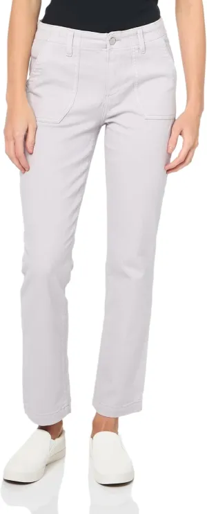 PAIGE Women's Mayslie Straight Ankle Jeans