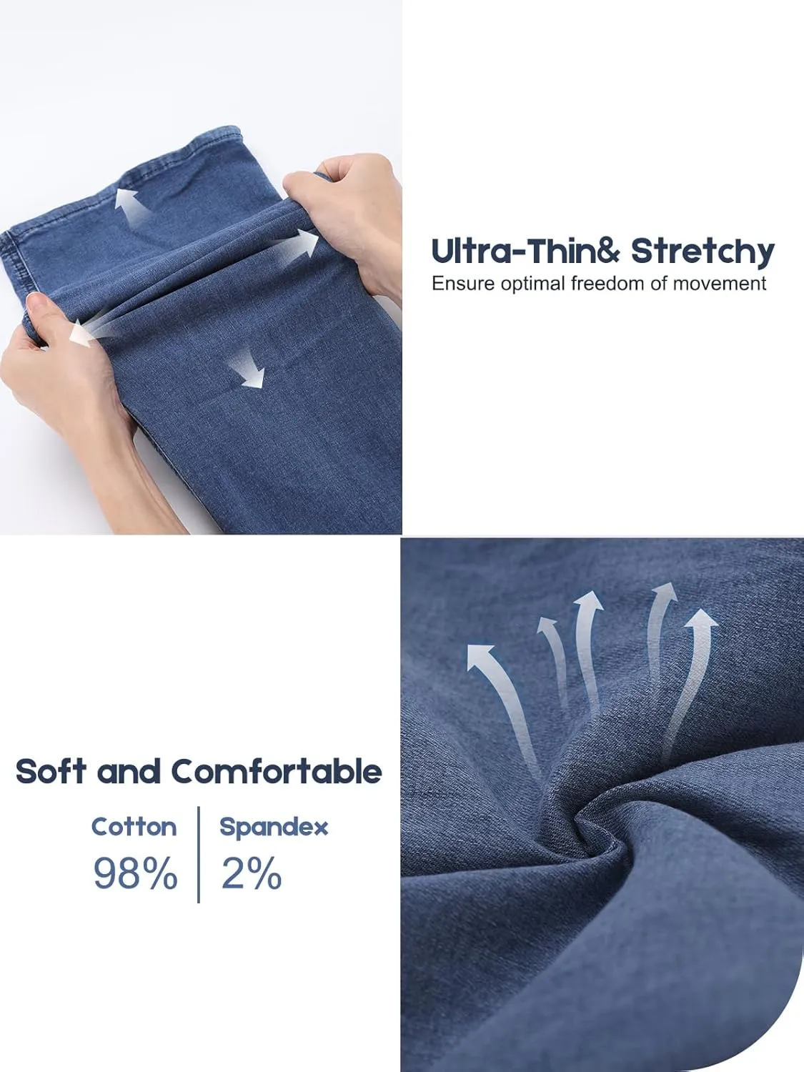 Pull on Flare Jeans for Women, Trendy Stretchy High Waisted Bell Bottom Skinny Boot Cut Jeans Legging for Women
