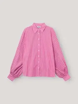 SoS Shirt in Pink and Red Stripe