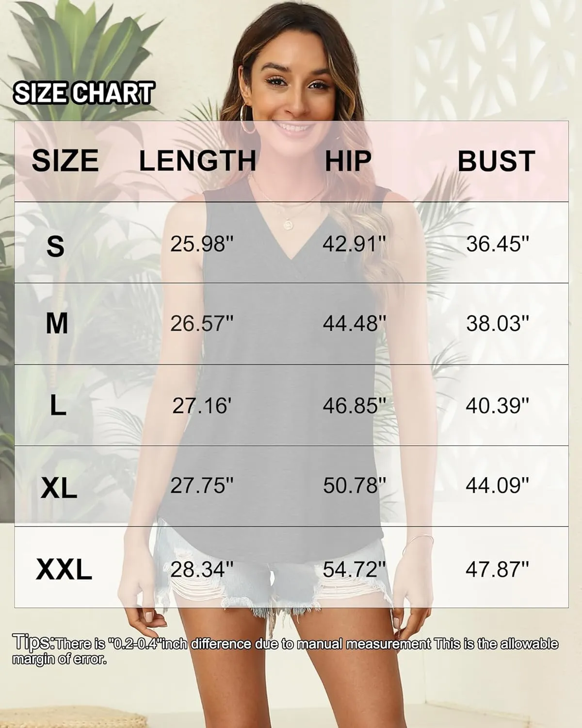 Women V Neck Tank Tops Summer Sleeveless Tunic Casual Basic Shirts True Classic Tees Cute Trendy Clothes