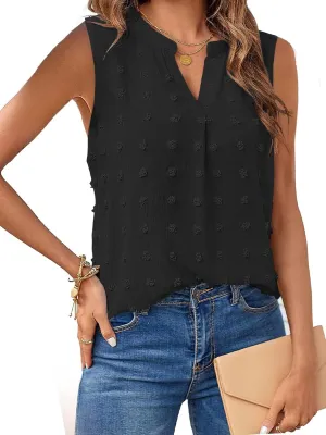 Womens Tops Summer Tank Top for Women Sleeveless Shirts Spring Corset V Neck Dressy Casual Tshirts